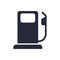 Fuel station service flat icon