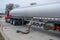 Fuel Truck Filling Underground Tank