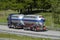 Fuel truck on the move