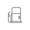 fueling apparatus icon. Element of simple icon for websites, web design, mobile app, info graphics. Thin line icon for website des