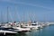 FUENGIROLA, ANDALUCIA/SPAIN - MAY 24 : Luxury Boats in Fuengirola Harbour Spain on May 24, 2016