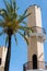 FUENGIROLA, ANDALUCIA/SPAIN - MAY 24 : Modern Tower in the Harbour Area at Fuengirola Spain on May 24, 2016