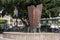 FUENGIROLA, ANDALUCIA/SPAIN - MAY 24 : Statues and Fountain in P