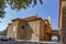 Fuensanta sanctuary against a blue sky in Murcia, Spain