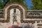 Fuente de La Fama (Fountain of Fame) at Alcazar Gardens (Royal Palace of Seville) - Seville, Andalusia, Spain