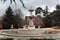 Fuente de las Conchas Fountain of the Shells in Campo del Moro, Madrid, Spain