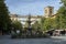 Fuente de los Gigantones fountain in Granada