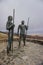Fuerteventura - Bronze statues of two kings Ayose and Guise at the pass of Betancuria