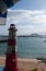 Fuerteventura, Canary islands, Spain, lighthouse, decorative, beach, Corralejo, nature, Lobos Island