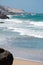 Fuerteventura, Canary Islands, Spain, Playa de Garcey, black beach