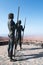 Fuerteventura, Canary Islands, Spain, viewpoint, nature, desert, landscape, Ayose, Guise, statue, public monument