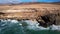 Fuerteventura island aerial drone video. Canary island best beaches