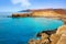 Fuerteventura La Pared beach at Canary Islands