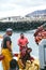 FUERTEVENTURA, SPAIN - OCTOBER 27: Fishermen unloading catch in