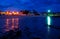 Fuerteventura, Wakiki beach at night