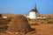 Fuerteventura windmill in Llanos de la Concepcion