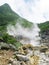Fuji Hakone park and sulphuric steam exhaust