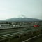 Fuji mountain Japan car town City road highway way landscape Japanese