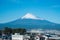 Fuji mountain which taken from shinkansen