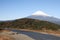 Fuji river and Mt. Fuji in Shizuoka