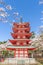 Fujiyoshida, Japan at Chureito Pagoda in Spring Season