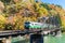 Fukushima Black Bridge Tadami River Japan