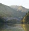 Fukushima First Bridge Tadami River Japan