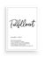 Fulfillment definition, minimalist poster design