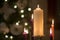 Full Advent Wreath on Christmas Eve