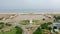 Full aerial view of Ghana\'s Blackstar square, Independence square