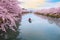 Full bloom Sakura - Cherry Blossom at Hirosaki park in Hirosaki, japan