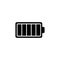 Full Charged Battery Flat Vector Icon