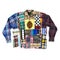 full color costume flannel shirt.