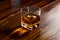Full drink glass whiskey bourbon alcohol cheer