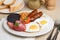 Full English Fried Breakfast