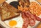 Full English Fried Cooked Breakfast