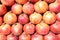Full Frame Food Background: Pomegranates