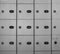 Full frame of lock boxes locker safety deposit box