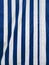 Full frame striped canvas. Vertical blue and white striped awning fabric texture. Vertical striped fabric background. Striped