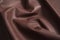 Full grain soft crumpled brown closeup leather shot