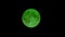 Full Green Moon - time-lapse, motion