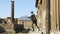 Full-height statue of Apollo standing near Temple of Apollo in Pompeii, sequence