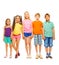 Full length photo of five children