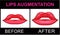 Full lips logo