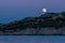 Full Moon Above Portisco Sardinia