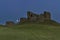 Full moon at Duffus Castle