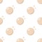 Full Moon Flat Icon Seamless Pattern