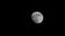 Full moon night sky. moon time lapse footage, video. moon light.