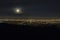 Full Moon Over Las Vegas Cityscape