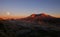 Full Moon over Mt St Helens